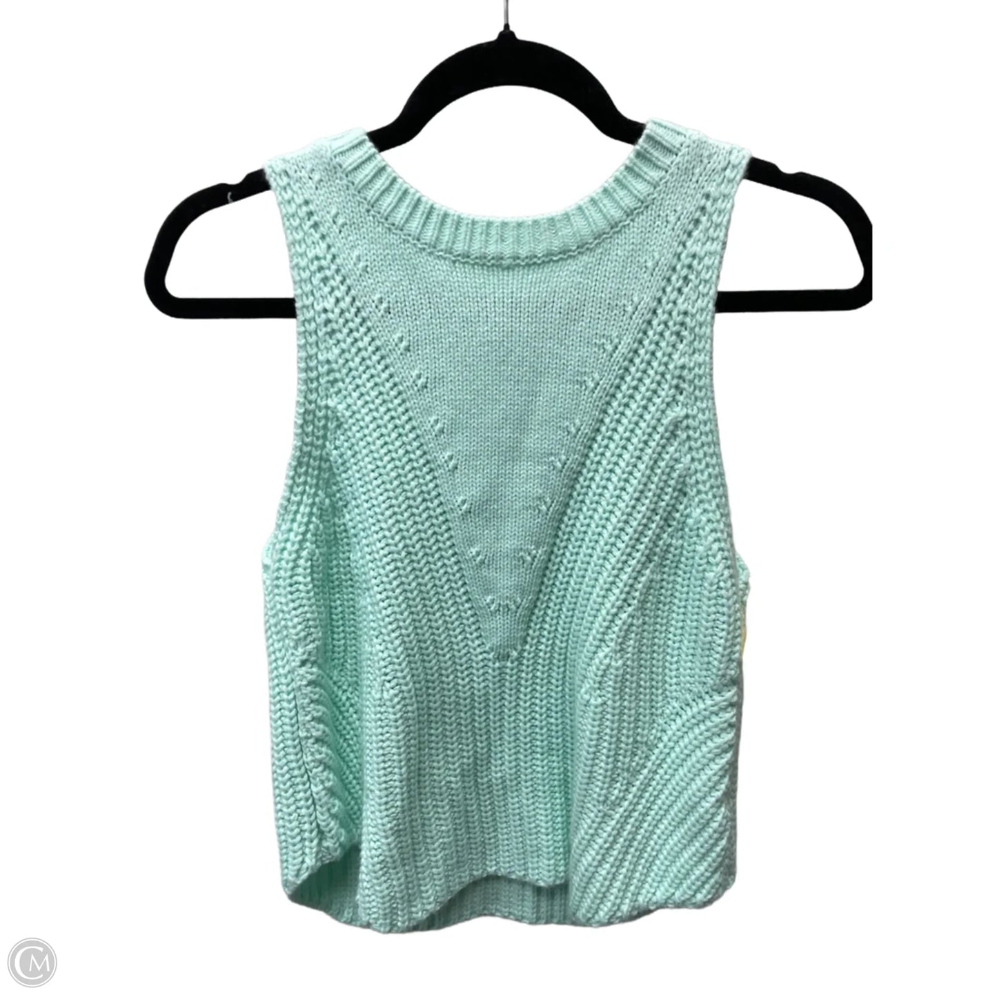Sweater Short Sleeve By 525 In Green, Size: S