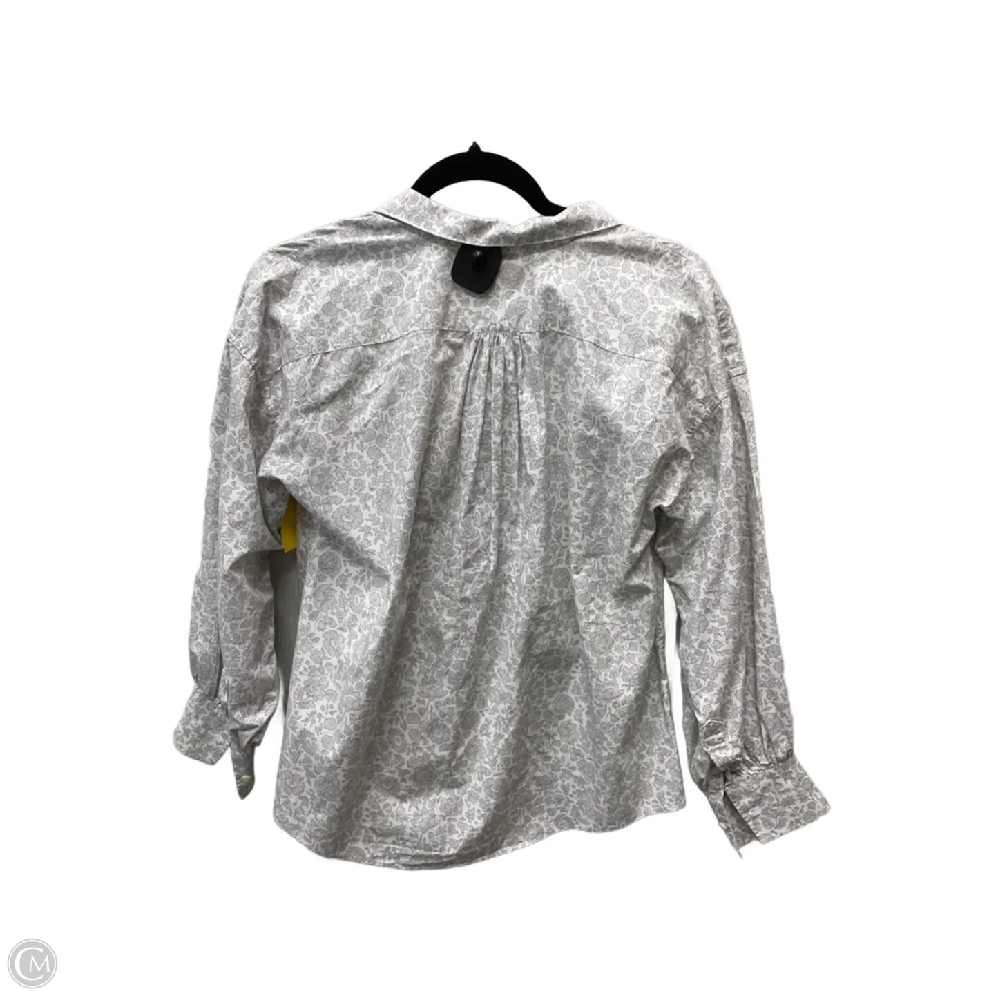 Blouse Long Sleeve By ann mashburn In Floral Print, Size: S