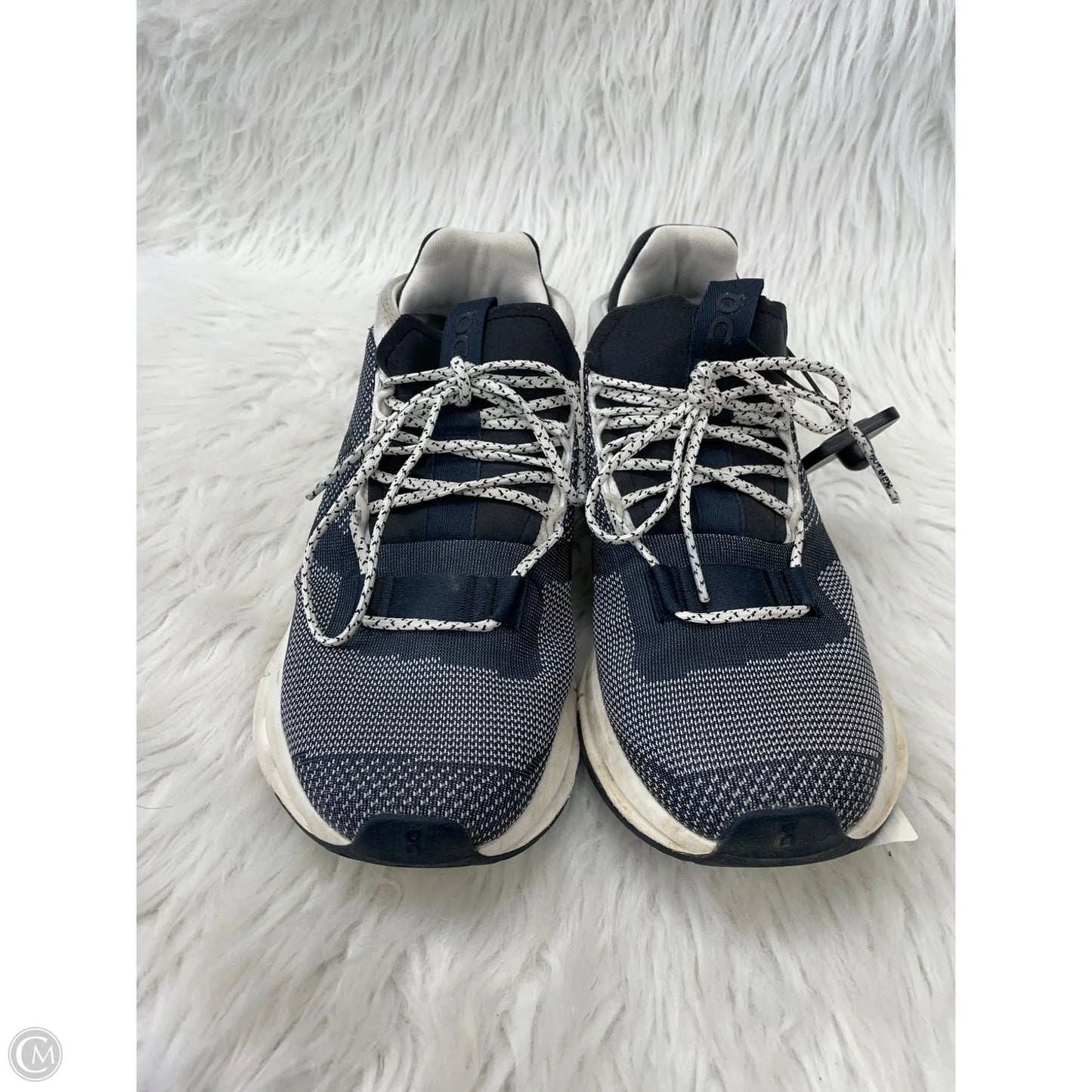 Shoes Athletic By On In Cream & Grey, Size: 7