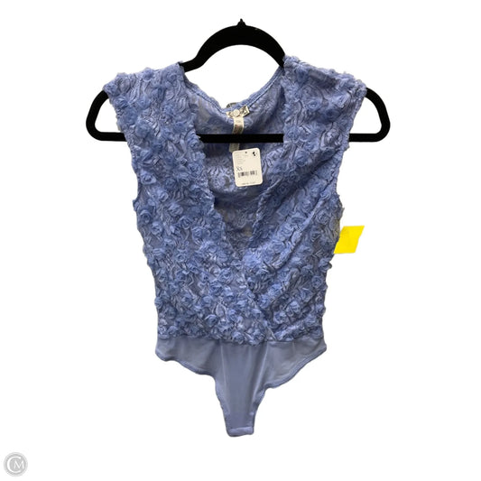 Bodysuit By Free People In Blue, Size: Xs