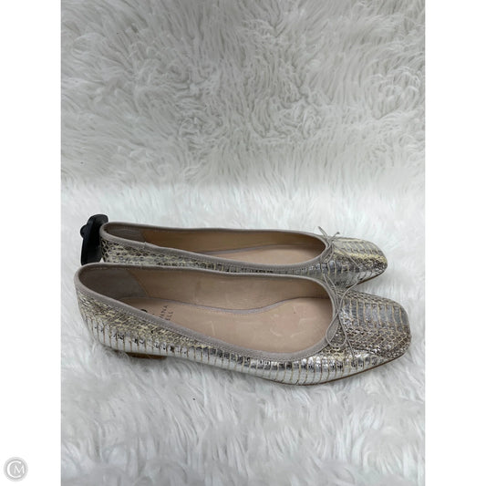 Shoes Flats By Adrianna Papell In Silver, Size: 9