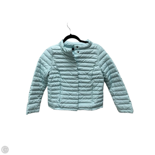 Jacket Puffer & Quilted By Talbots In Aqua, Size: Xs