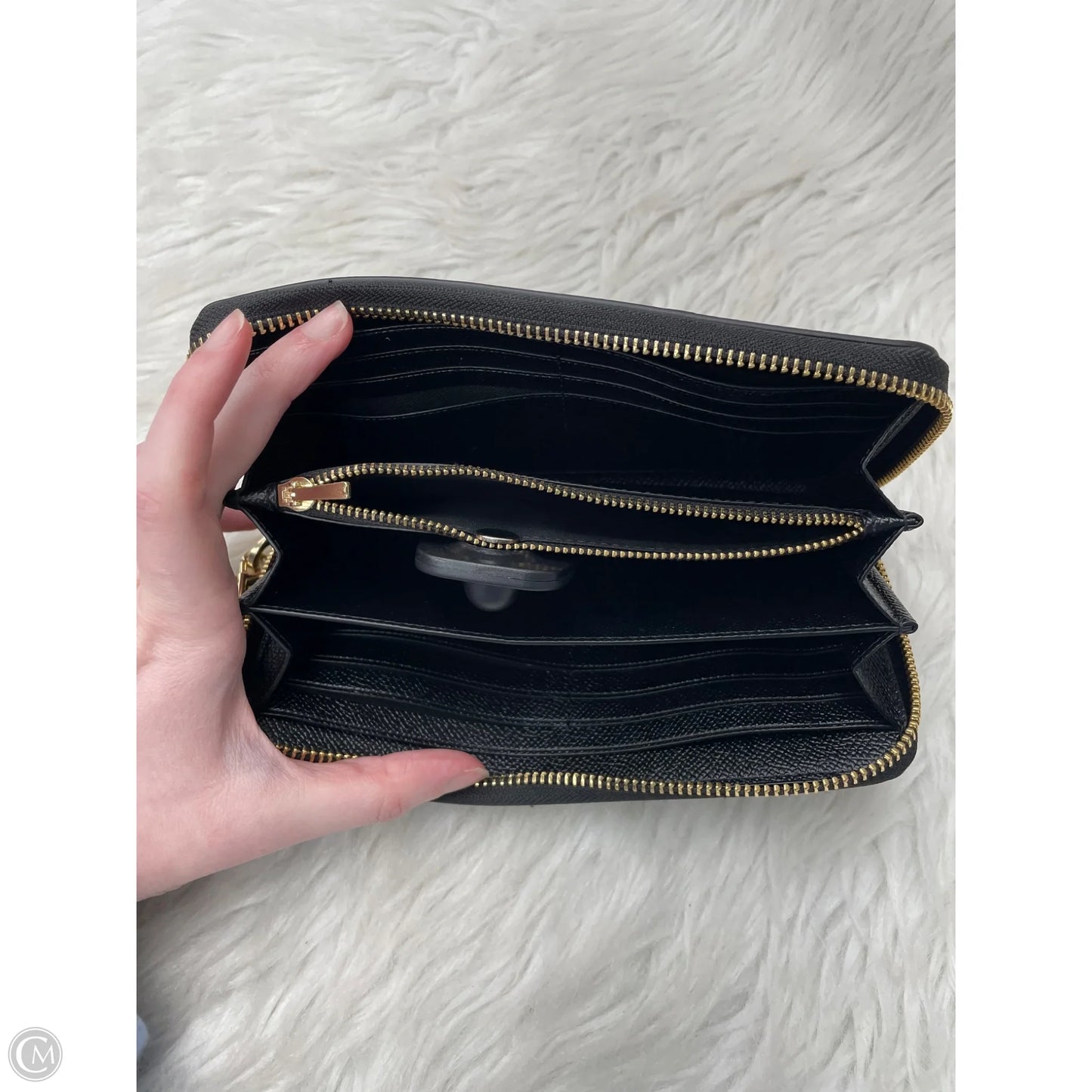 Wristlet Designer By Coach, Size: Large