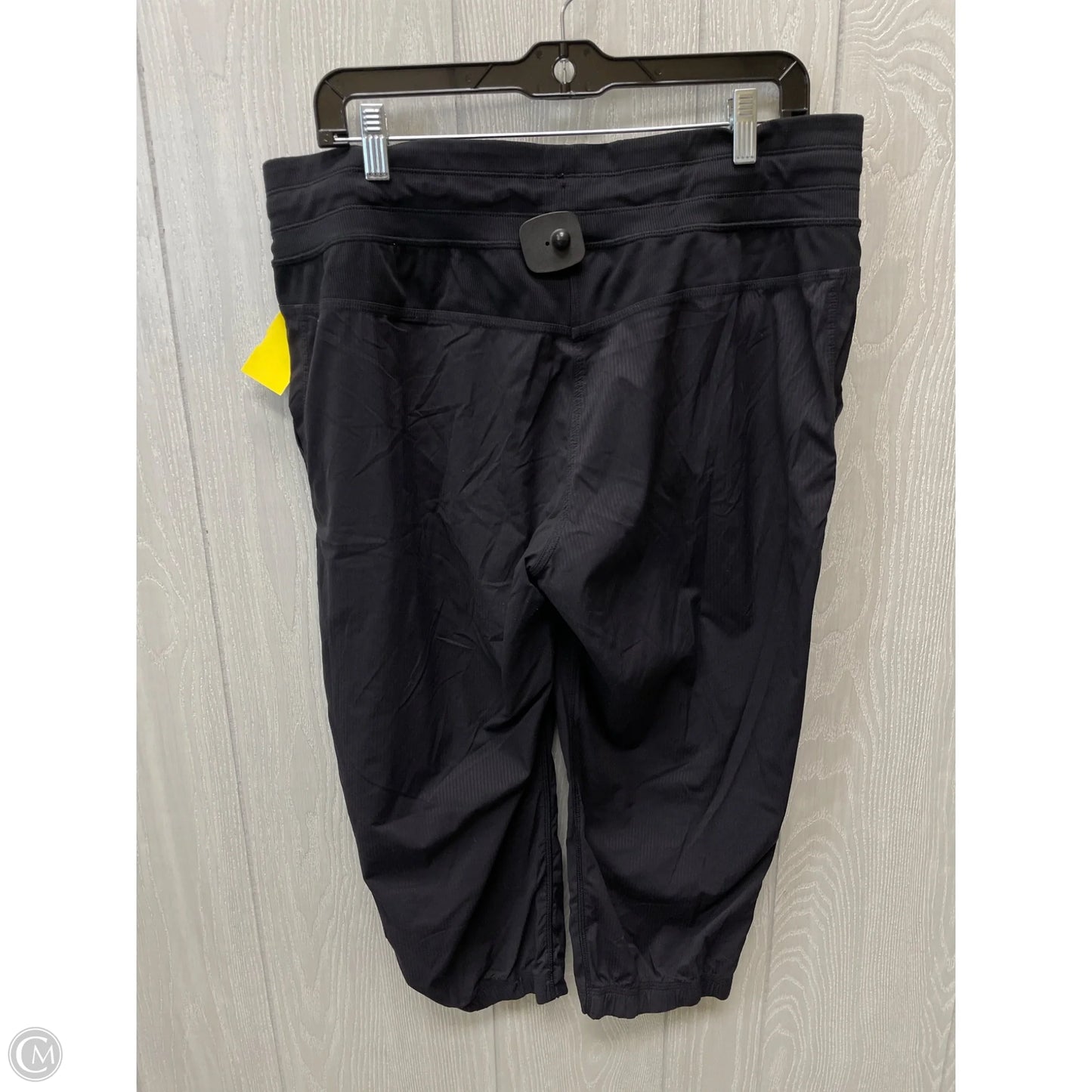 Athletic Capris By Lululemon In Black, Size: 12