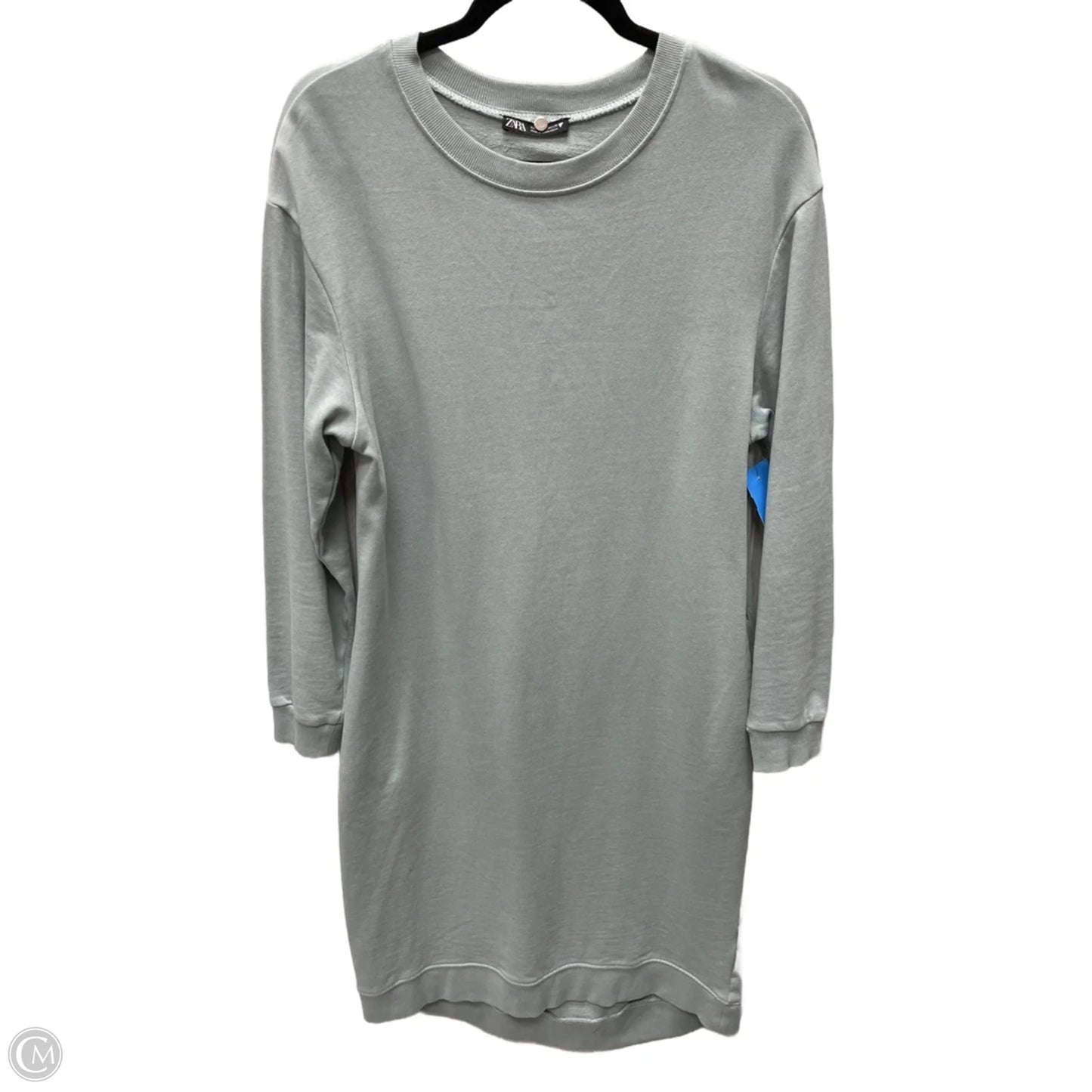 Dress Casual Short By Zara In Green, Size: M