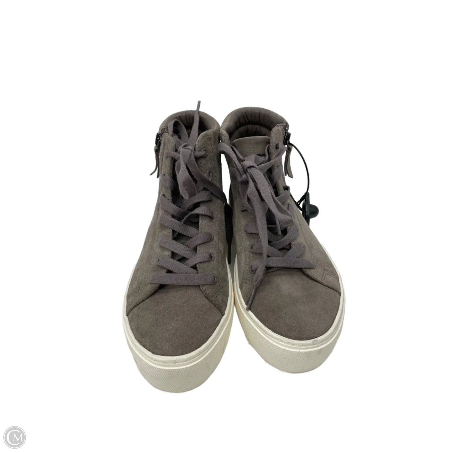 Shoes Designer By Ugg In Grey, Size: 6.5