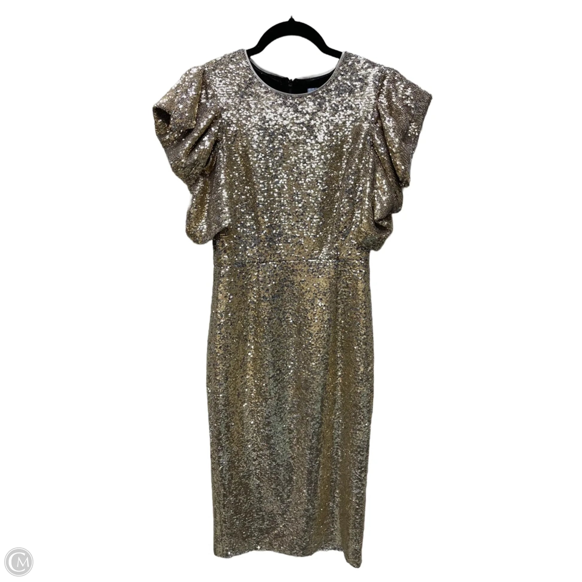 Dress Party Short By Antonio Melani In Gold, Size: Xs – Clothes Mentor  Cordova TN #245