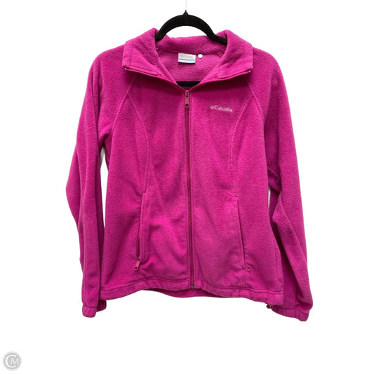 Jacket Fleece By Columbia In Purple, Size: M