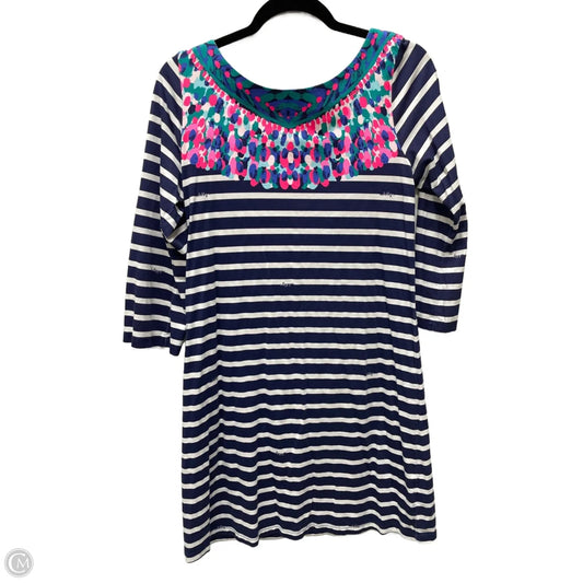 Dress Designer By Lilly Pulitzer In Striped Pattern, Size: M