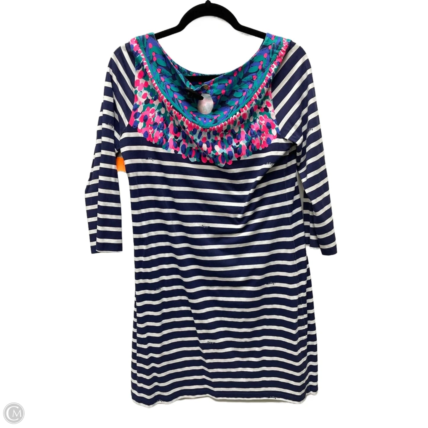 Dress Designer By Lilly Pulitzer In Striped Pattern, Size: M