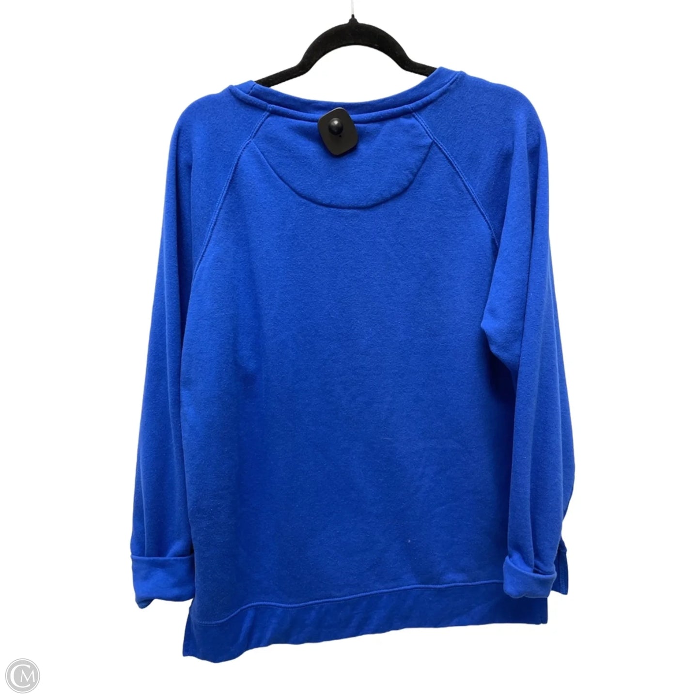 Sweatshirt Crewneck By Clothes Mentor In Blue, Size: Xl