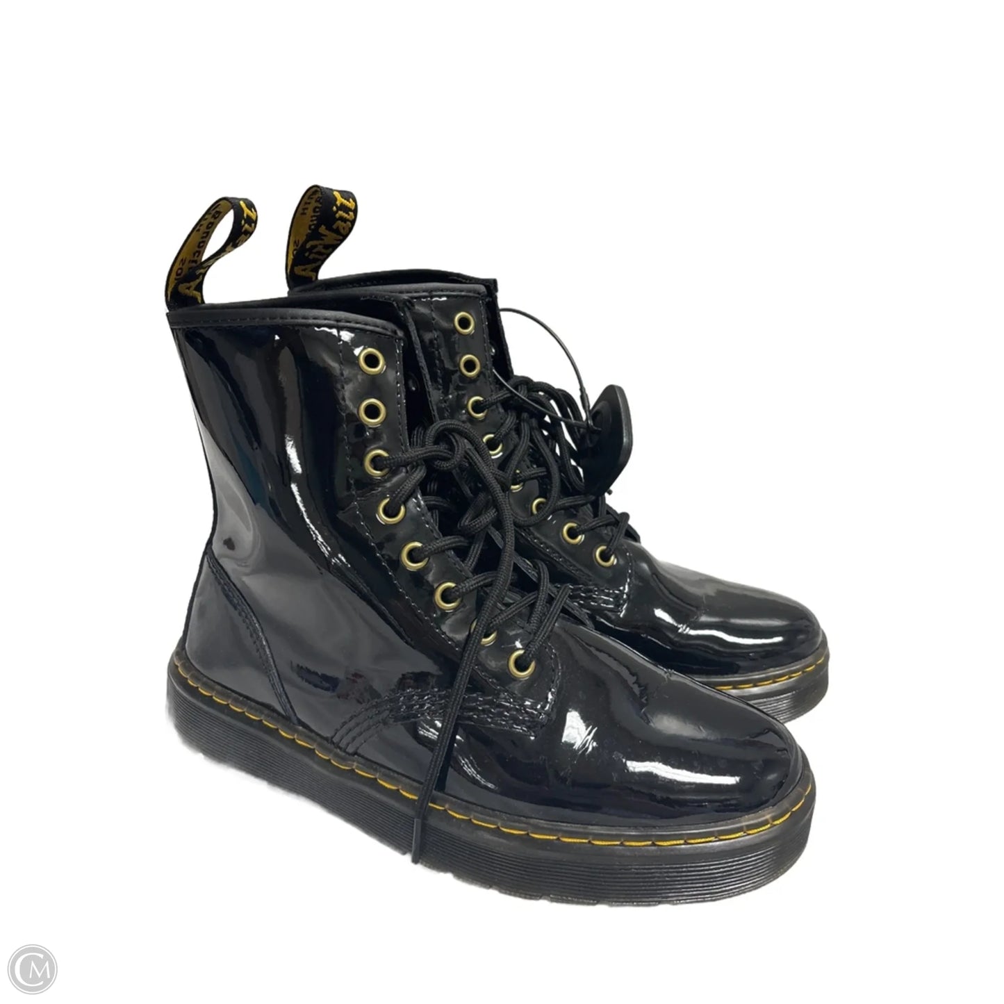 Boots Combat By Dr Martens In Black, Size: 8