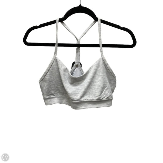 Athletic Bra By Lululemon In Grey, Size: M