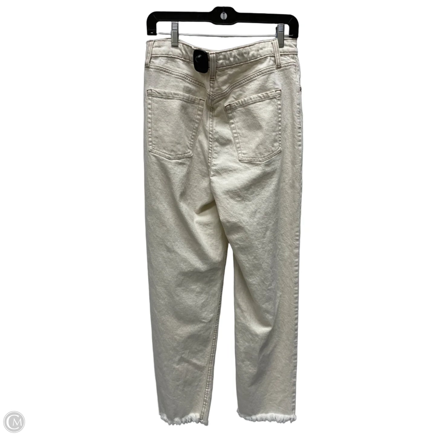 Jeans Wide Leg By Wild Fable In Cream, Size: 10