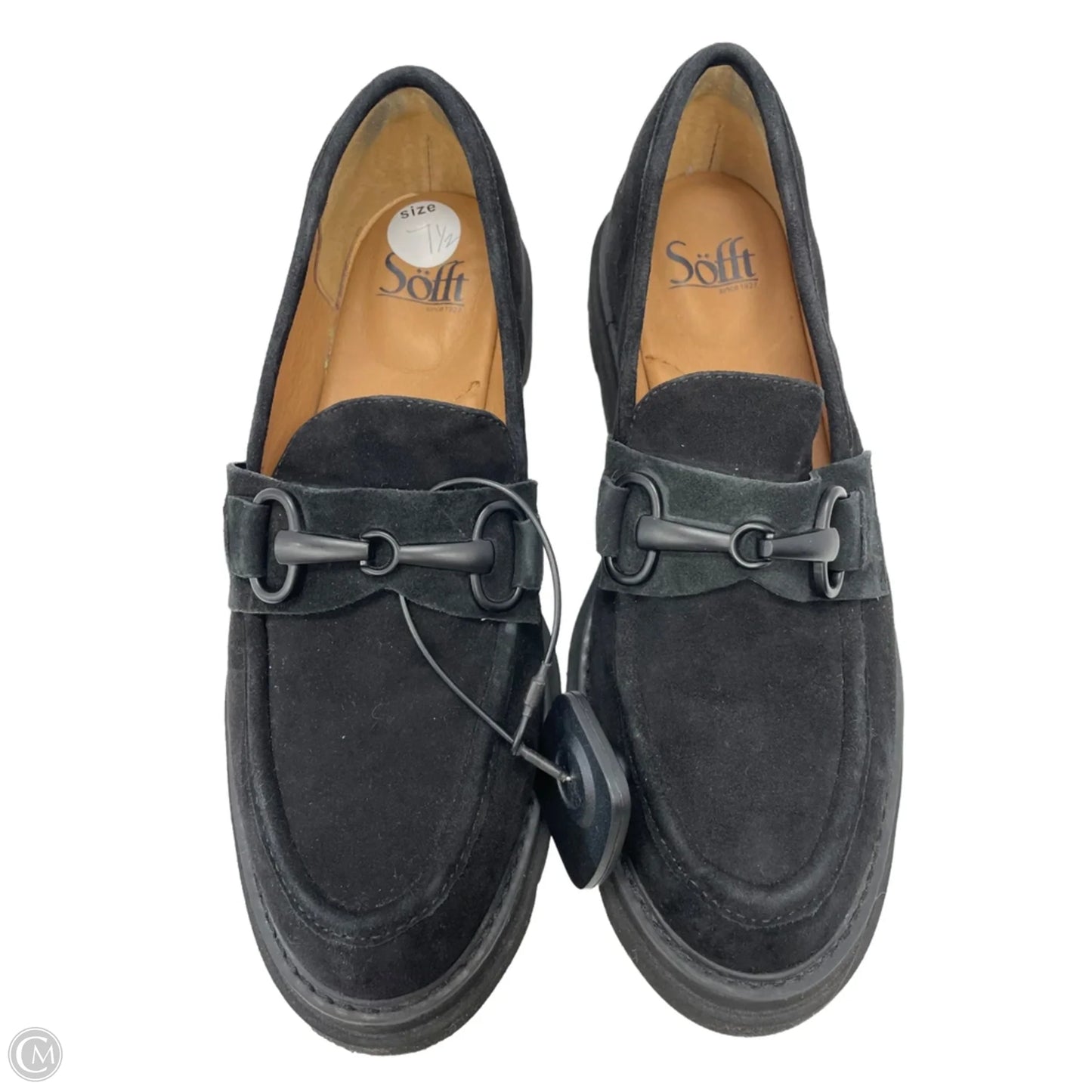 Shoes Heels Platform By Sofft In Black, Size: 7.5