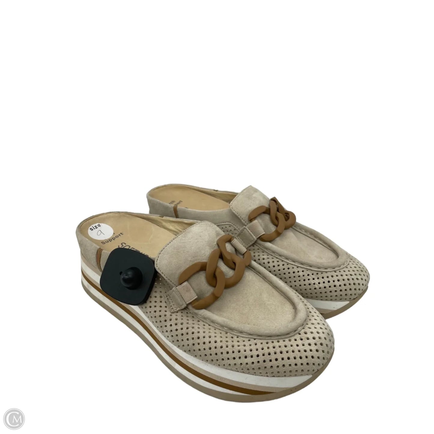 Shoes Heels Platform By Cmc In Tan, Size: 9