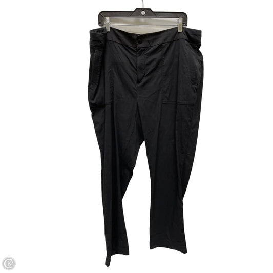 Athletic Pants By Athleta In Black, Size: 20