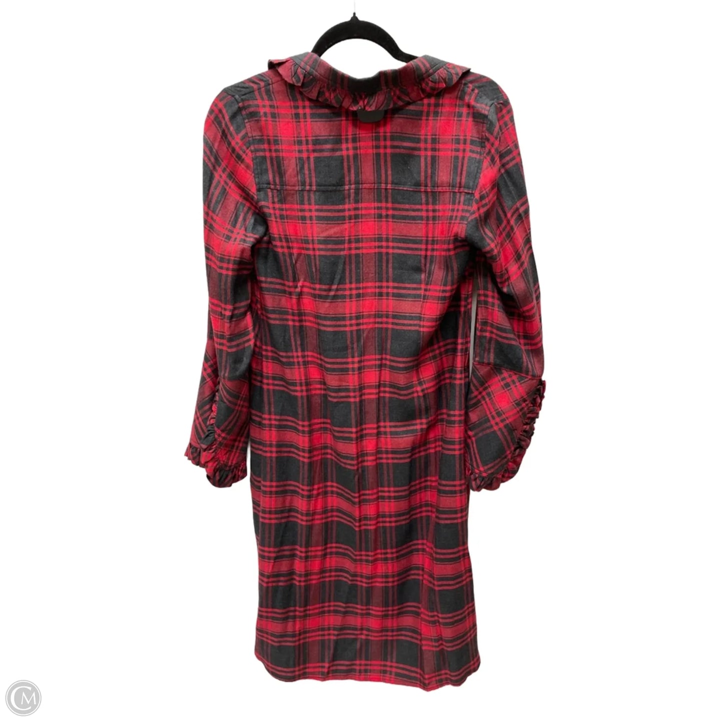 Dress Casual Short By Soft Surroundings In Black & Red, Size: Xs