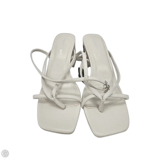 Sandals Heels Block By Madden Girl In Tan, Size: 9