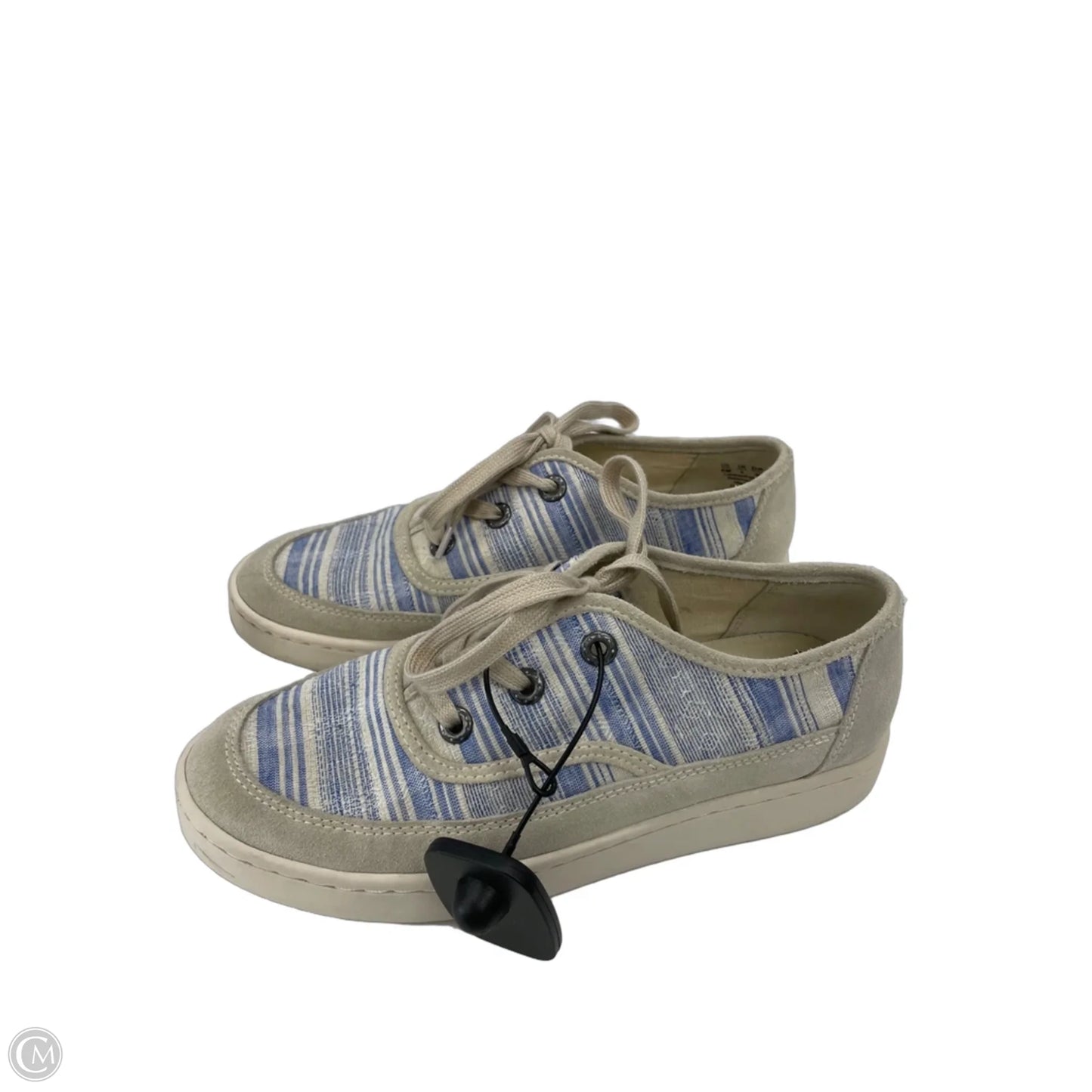 Shoes Sneakers By Zodiac In Blue & Tan, Size: 8