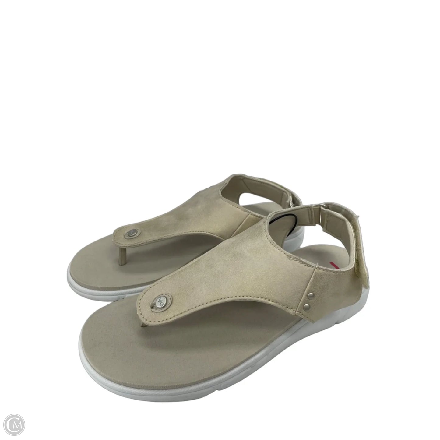 Sandals Flats By Ryka In Tan, Size: 7