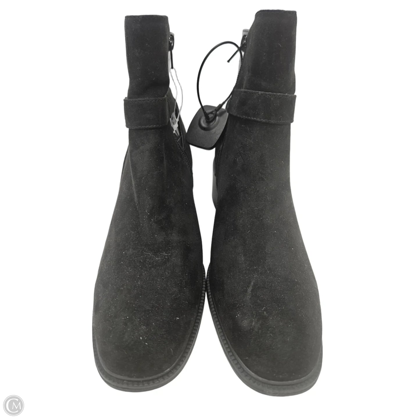 Boots Ankle Flats By Liz Claiborne In Black, Size: 9