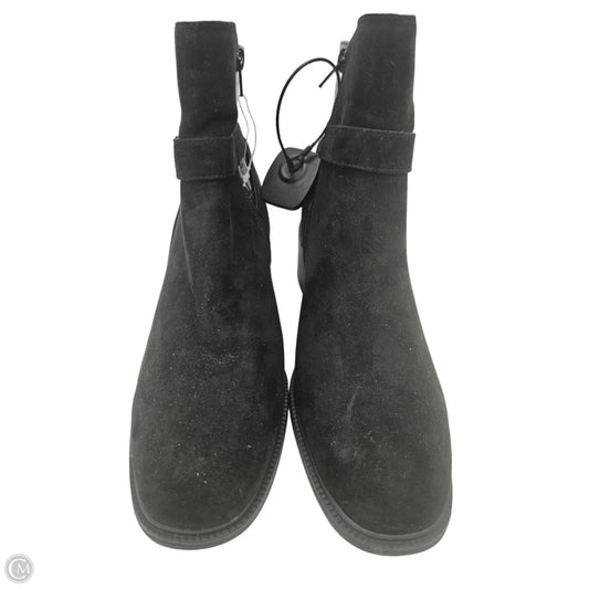 Boots Ankle Flats By Liz Claiborne In Black, Size: 9