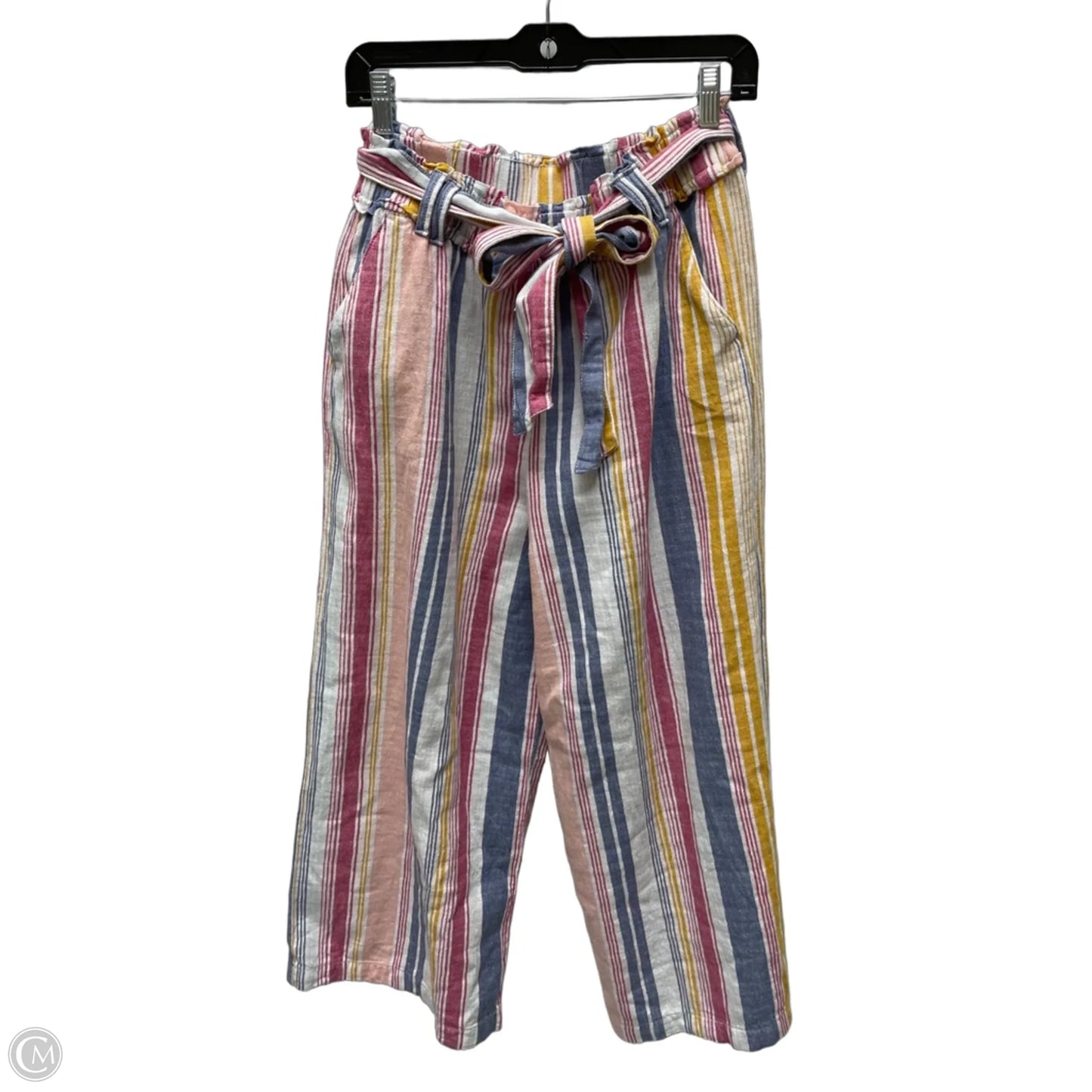 Pants Linen By Ana In Striped Pattern, Size: 8