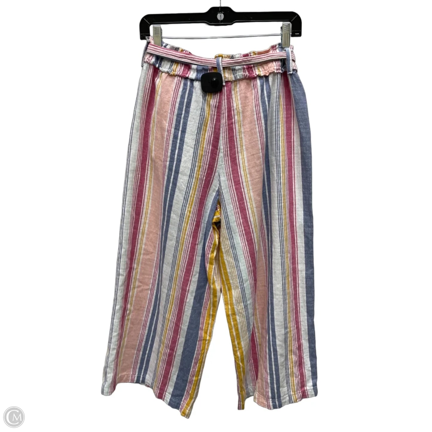 Pants Linen By Ana In Striped Pattern, Size: 8