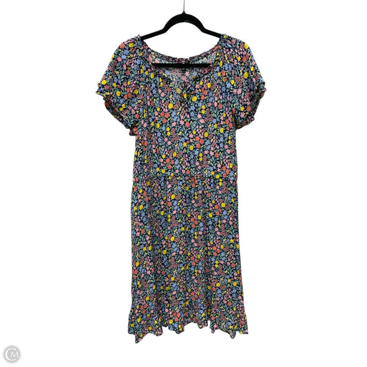 Dress Casual Short By Talbots In Floral Print, Size: L