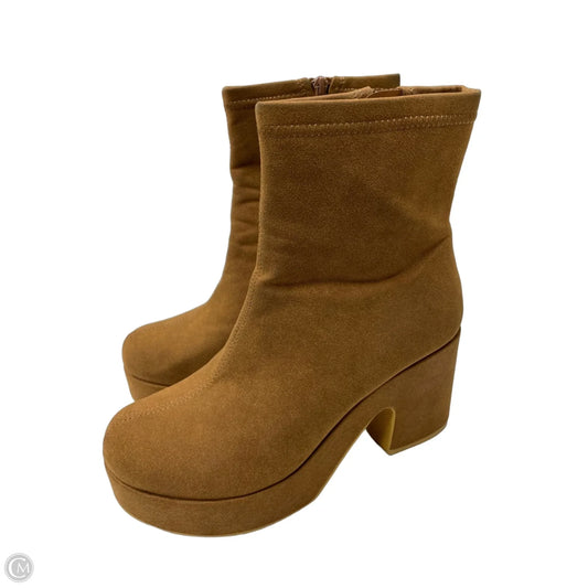 Boots Ankle Heels By Matisse In Brown, Size: 9