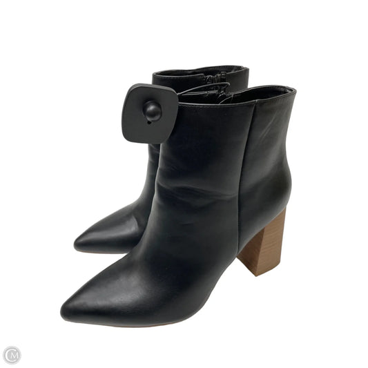 Boots Ankle Heels By Shu Shop In Black, Size: 9