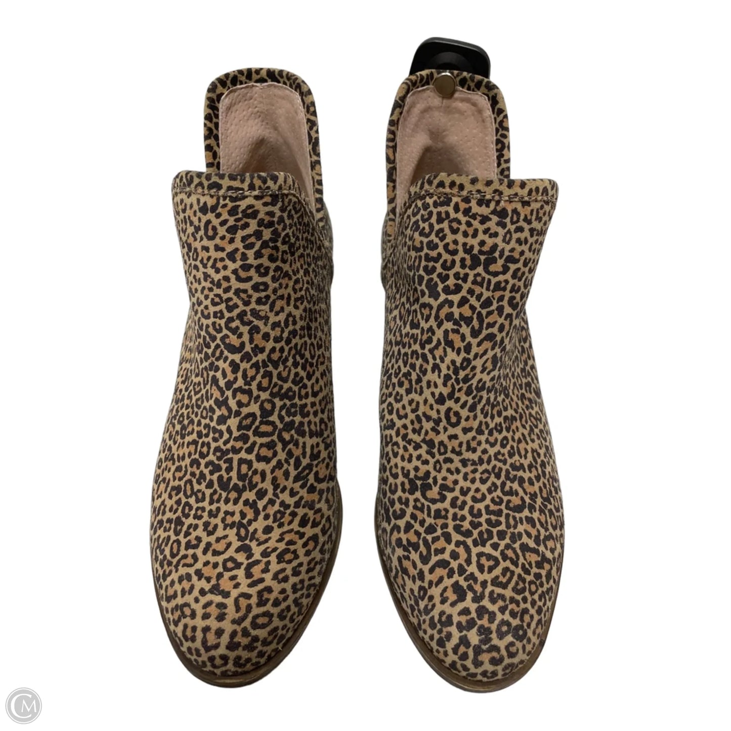 Boots Ankle Flats By Lucky Brand In Animal Print, Size: 8