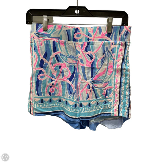 Shorts Designer By Lilly Pulitzer In Blue & Pink, Size: 2