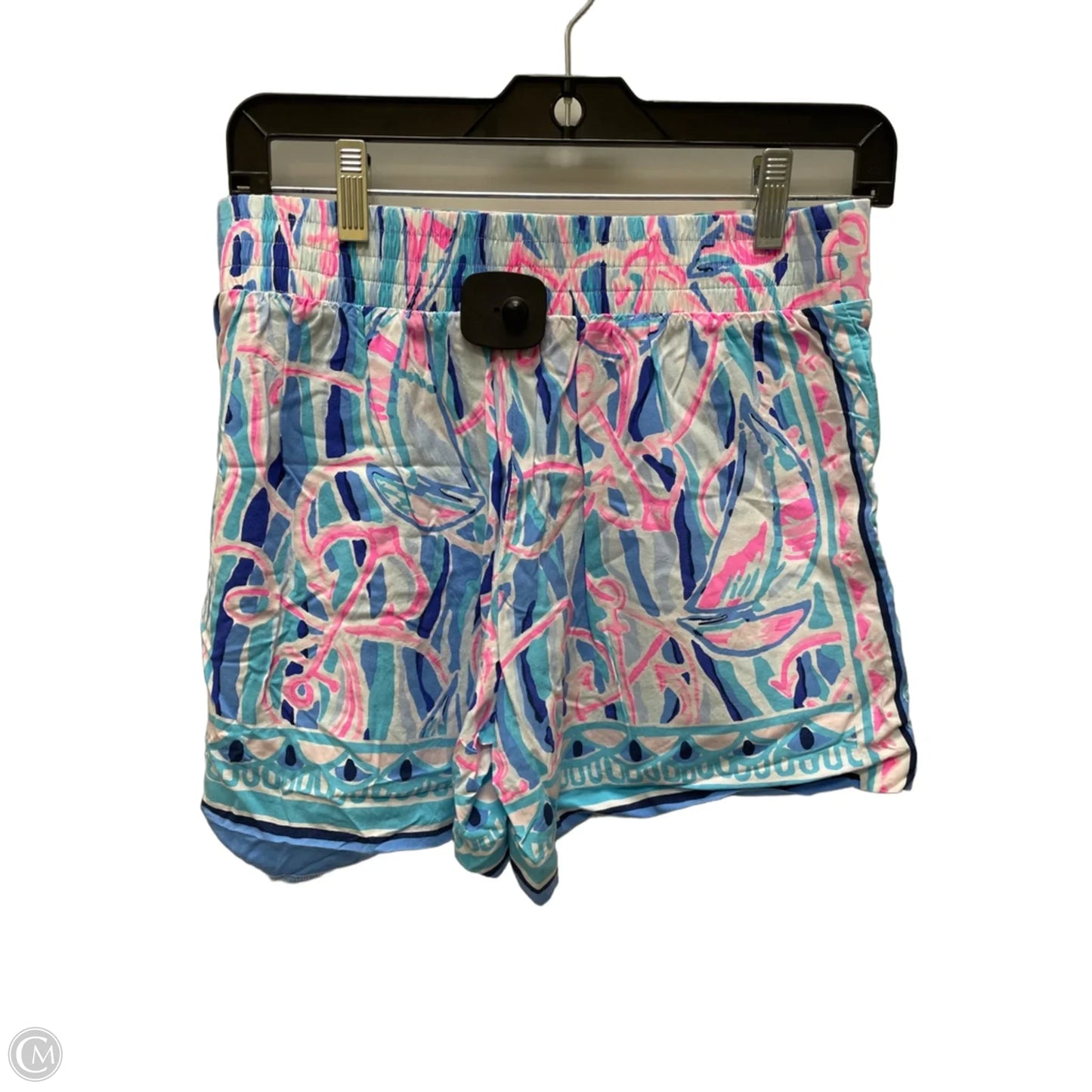 Shorts Designer By Lilly Pulitzer In Blue & Pink, Size: 2