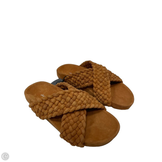 Sandals Flats By Charles David In Brown, Size: 7.5