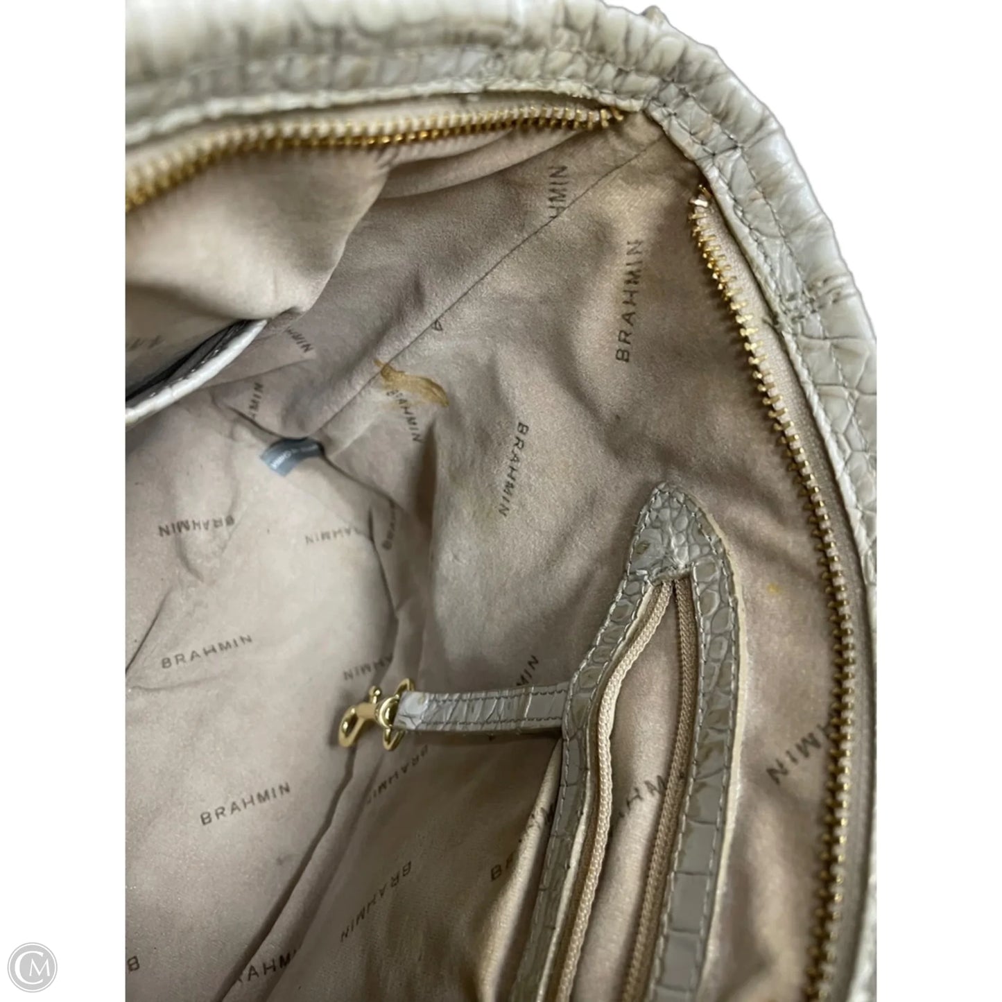 Handbag Designer By Brahmin, Size: Medium