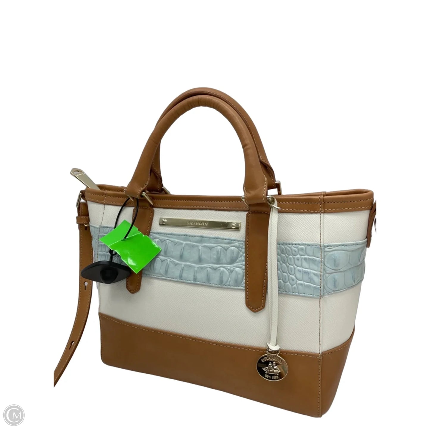 Handbag Designer By Brahmin, Size: Medium