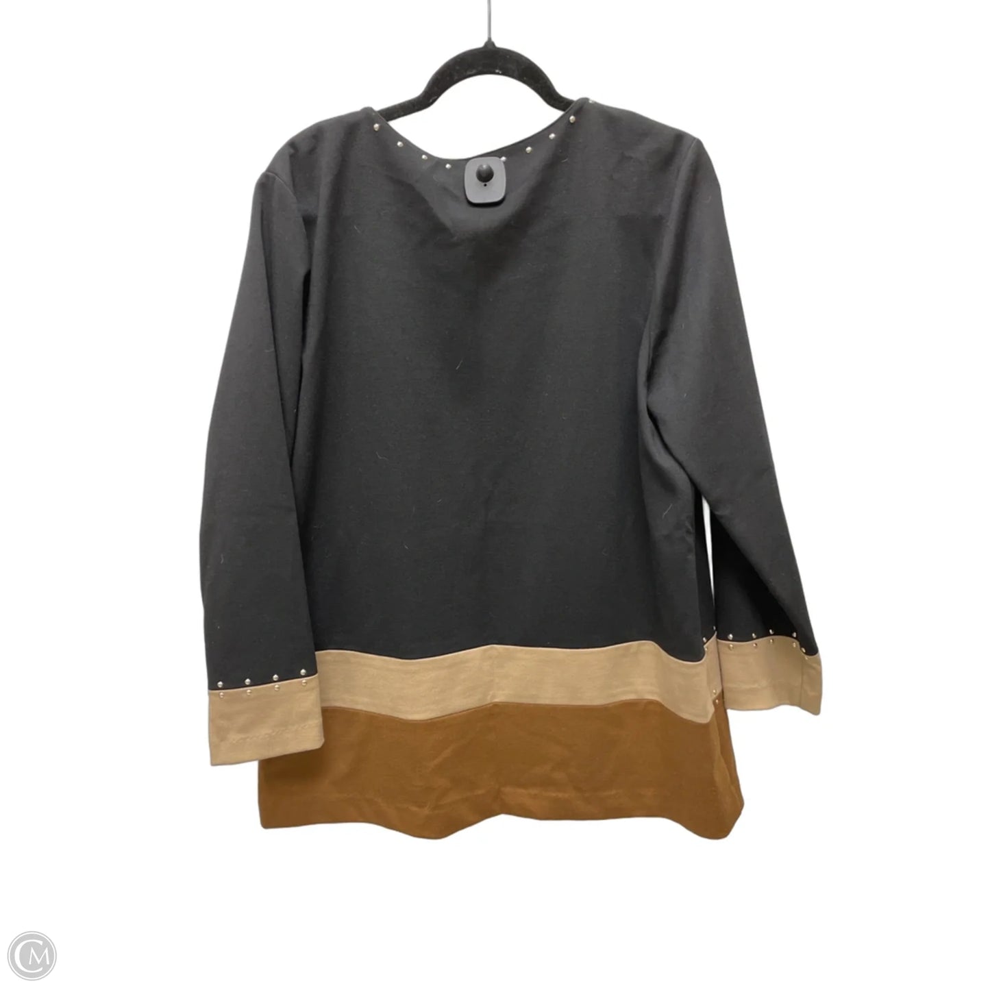 Jacket Other By Ruby Rd In Black & Brown, Size: Xl