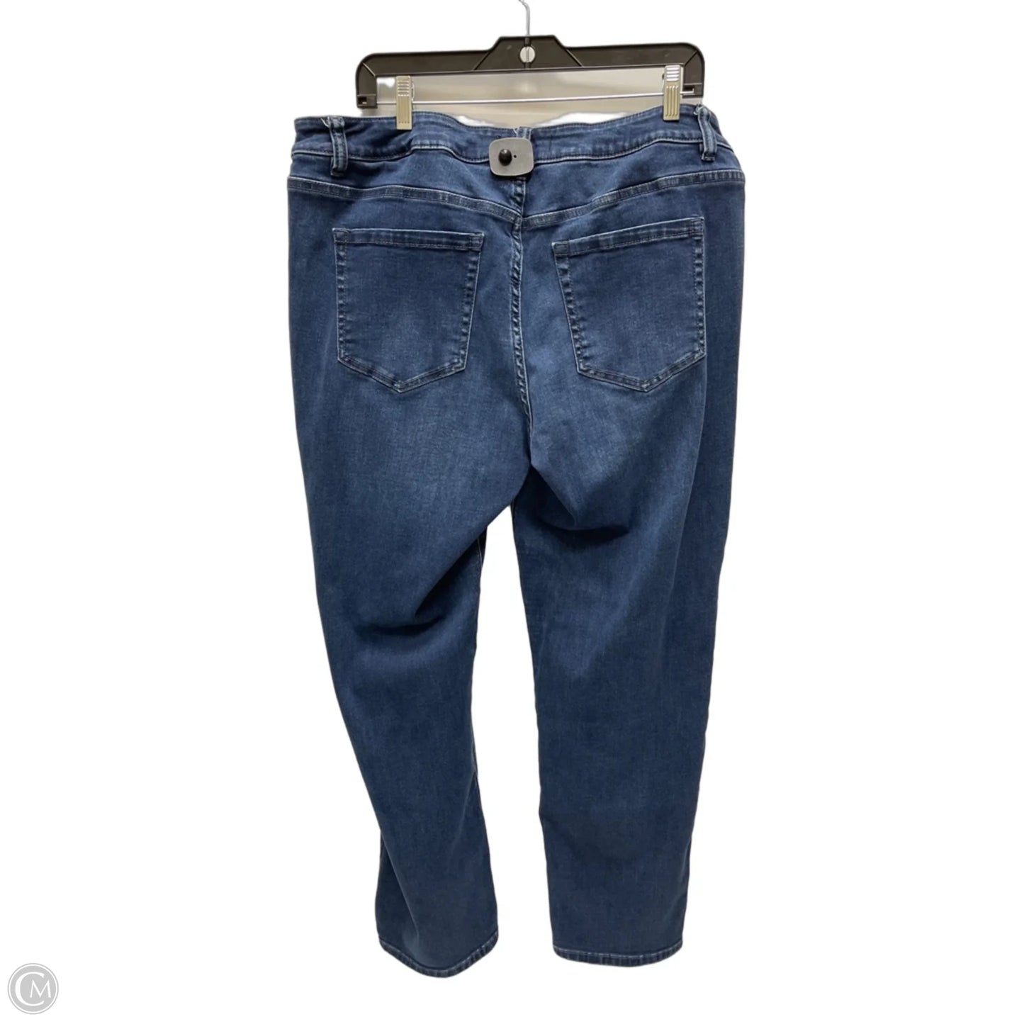 Jeans Straight By Lane Bryant In Blue Denim, Size: 20
