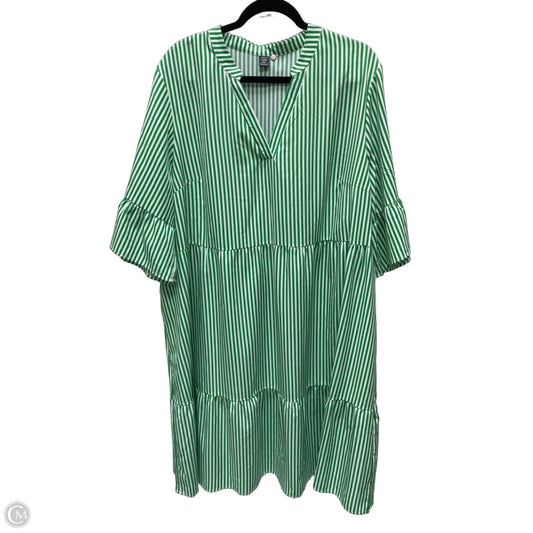 Dress Casual Short By Shein In Striped Pattern, Size: 3x