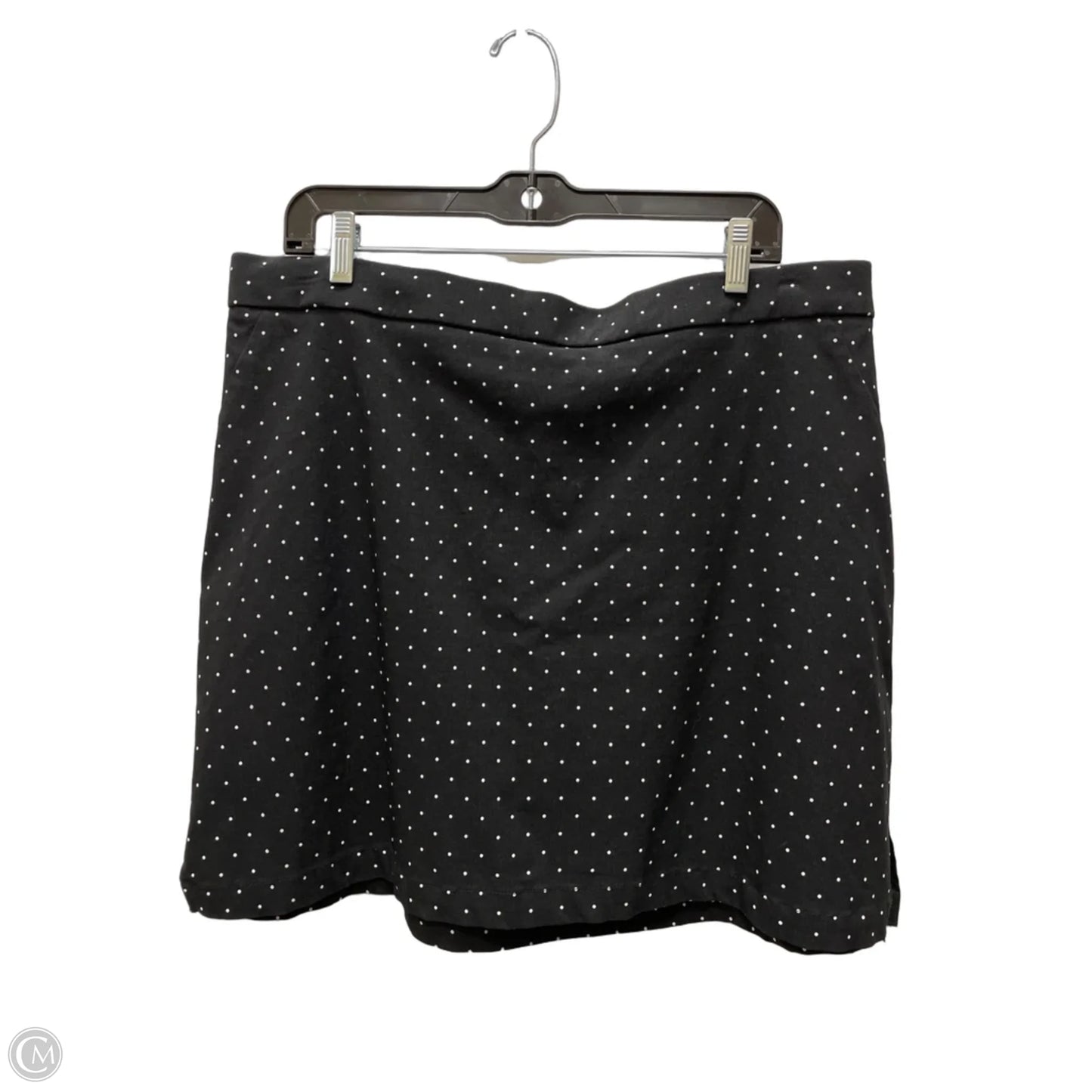 Skort By Rafaella In Polkadot Pattern, Size: 18