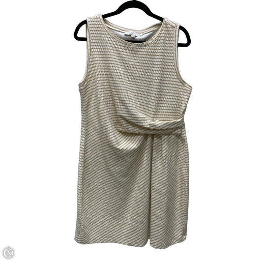 Dress Casual Short By Loft In Striped Pattern, Size: L