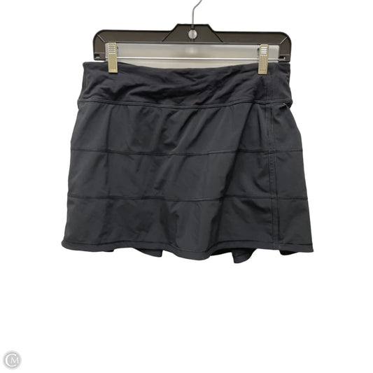 Athletic Skort By Lululemon In Black, Size: 8