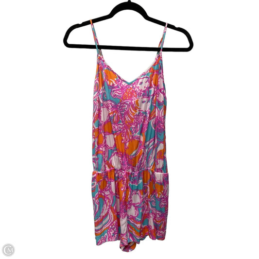 Romper Designer By Lilly Pulitzer In Multi-colored, Size: S