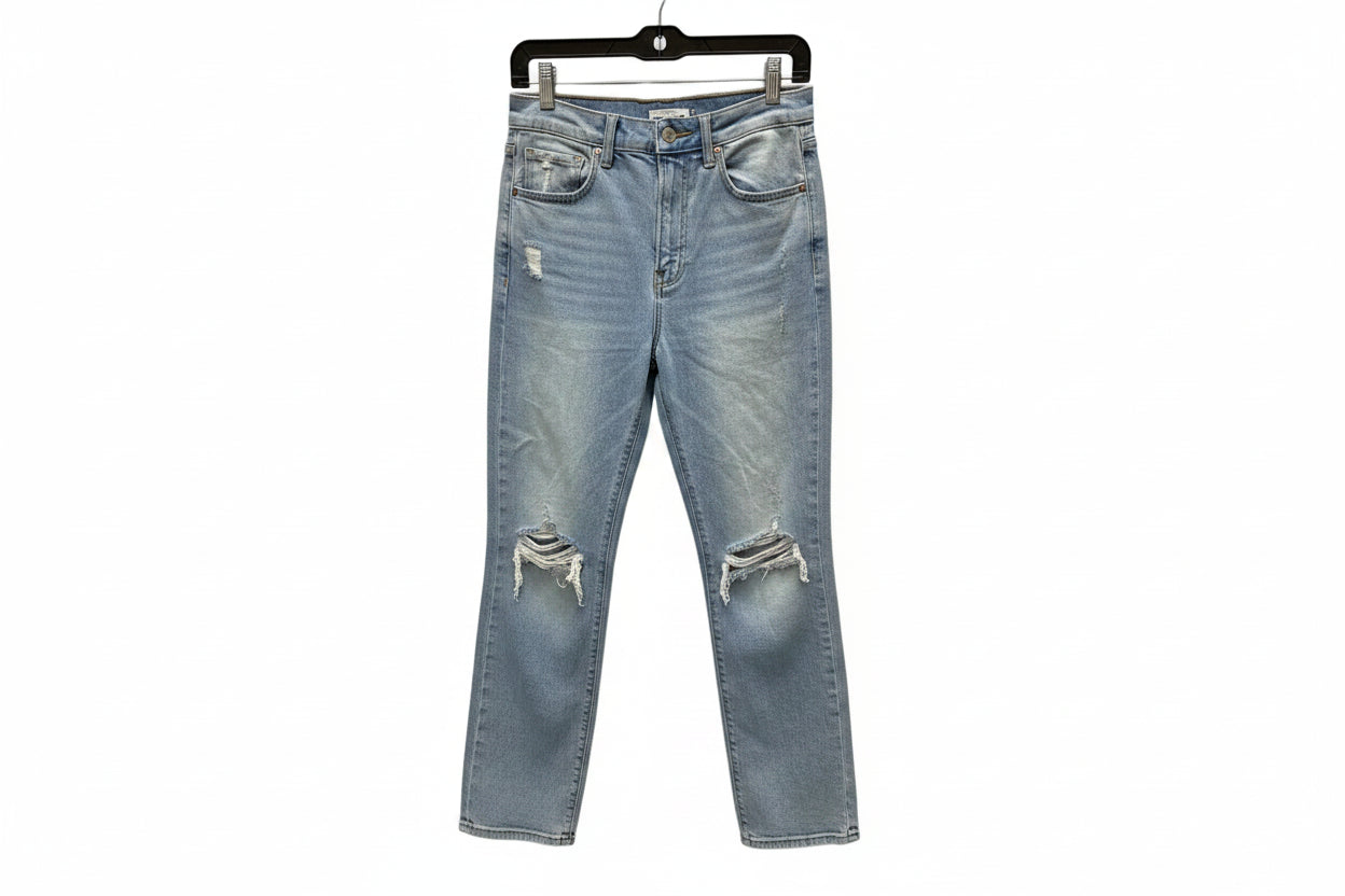 Jeans Boyfriend By Cello In Blue Denim, Size: 8