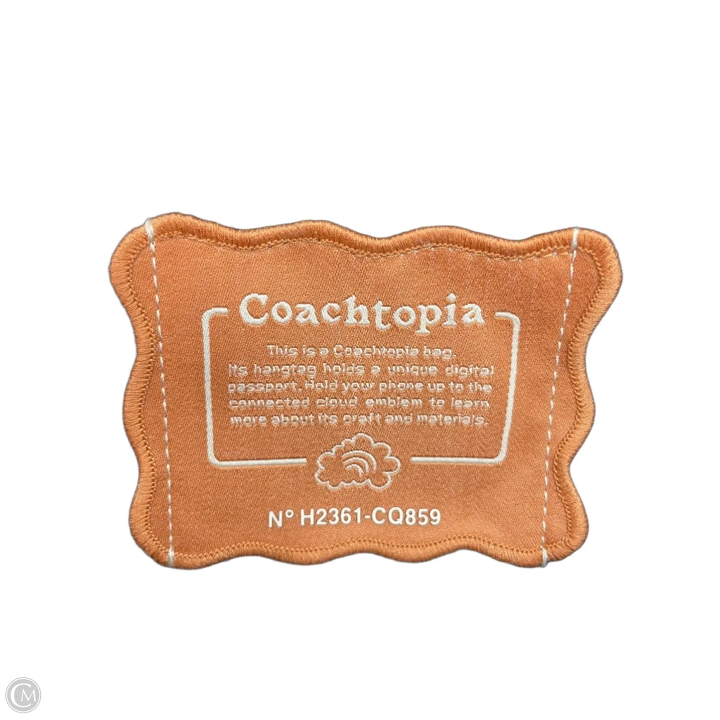 Handbag Designer By Coach, Size: Medium