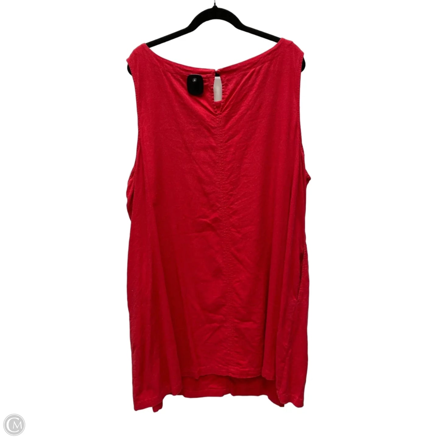 Dress Casual Short By Ava & Viv In Red, Size: 3x