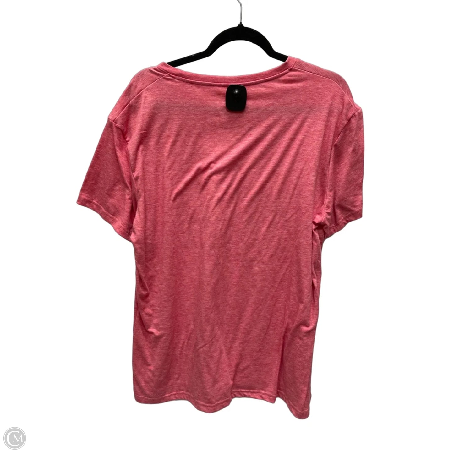 Top Short Sleeve By Clothes Mentor In Pink, Size: 1x