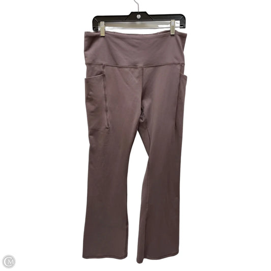 Athletic Pants By Avia In Mauve, Size: L